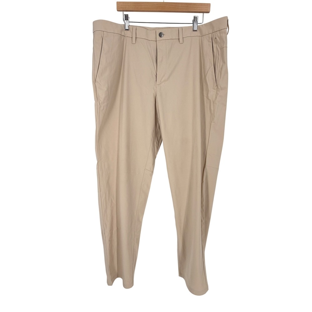 CRZ YOGA Men's Khaki‎ Stretch Performance Dress Pants 40Wx32